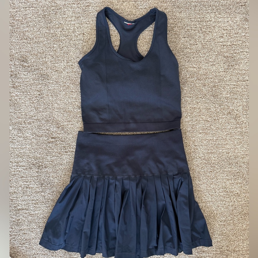 Wilson Navy Midtown Tennis Skirt & Top